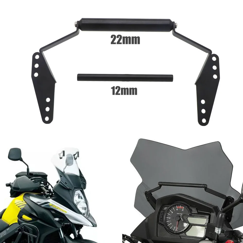 

Fit For SUZUKI V-Strom 650 V-Strom 650XT 2017-2019 Motorcycle Accessories Stand Holder Phone Mobile Phone GPS Plate Bracket