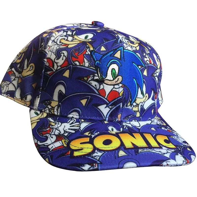 

Children's hat Sonic cartoon sun hat 52-56 cm adjustable