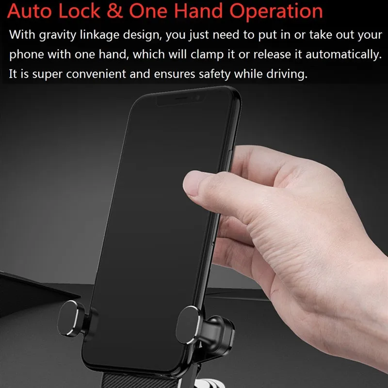 Gravity Air Vent крепление для телефона iPhone samsung Автомобильный держатель huawei Xiaomi