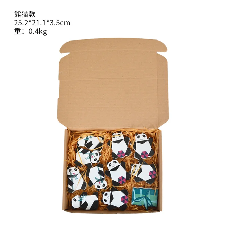 

Wooden Jenga animal Colored Jenga Building Blocks Educational Toy Creative Nordic Style Stacking Game Rainbow Wooden Toy Gift