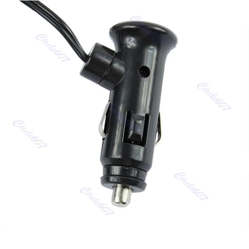 

Car auto Cigarette Lighter Dual USB Charger Socket Cup Holder Adapter 12V Black