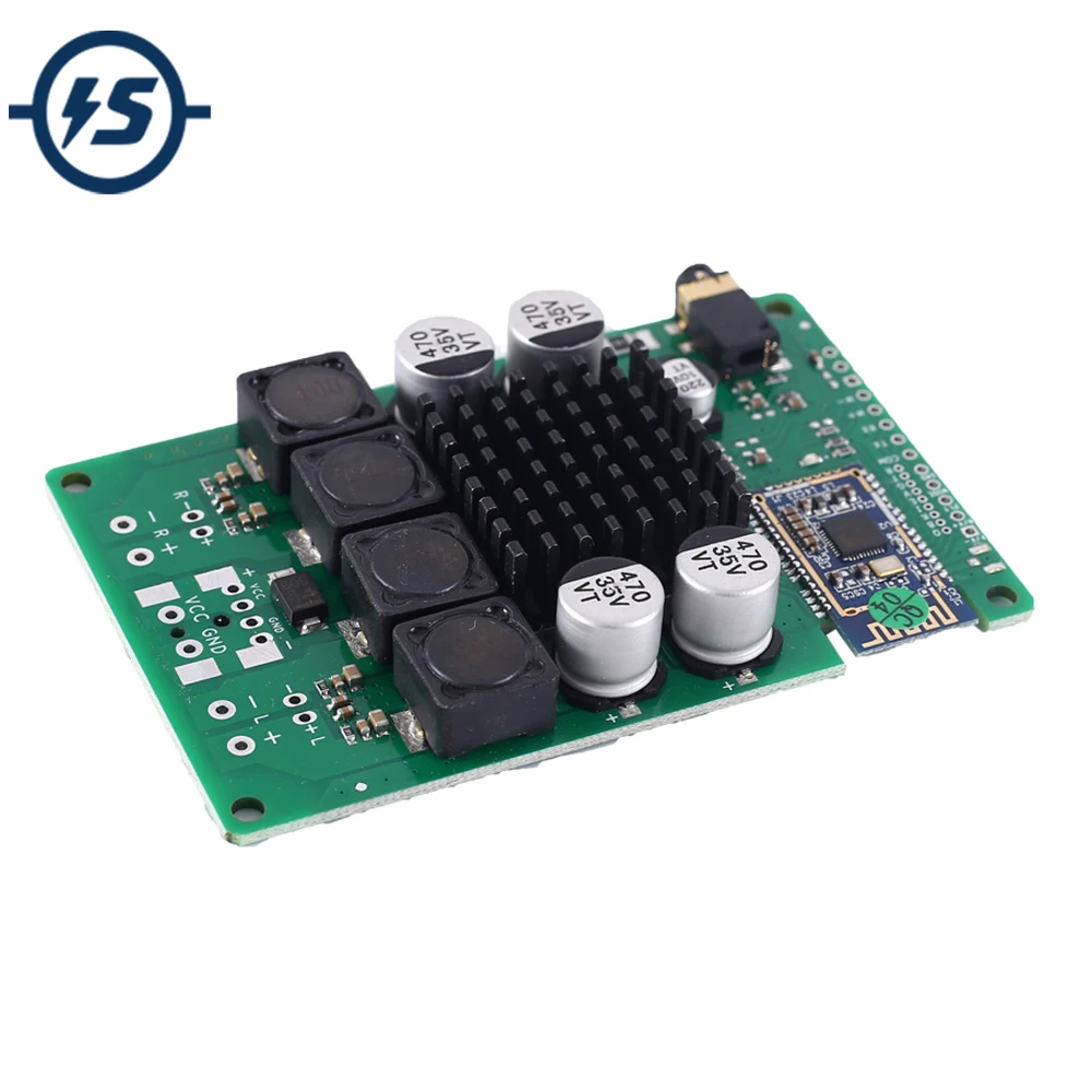 Bluetooth 5 0 усилитель мощности плата BK3266 2x100 Вт/80 Вт поддержка AUX аудио вход изменения