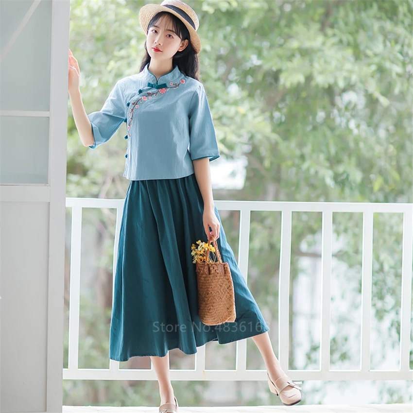 Китайское традиционное платье Qipao для женщин и девочек праздничный элегантный