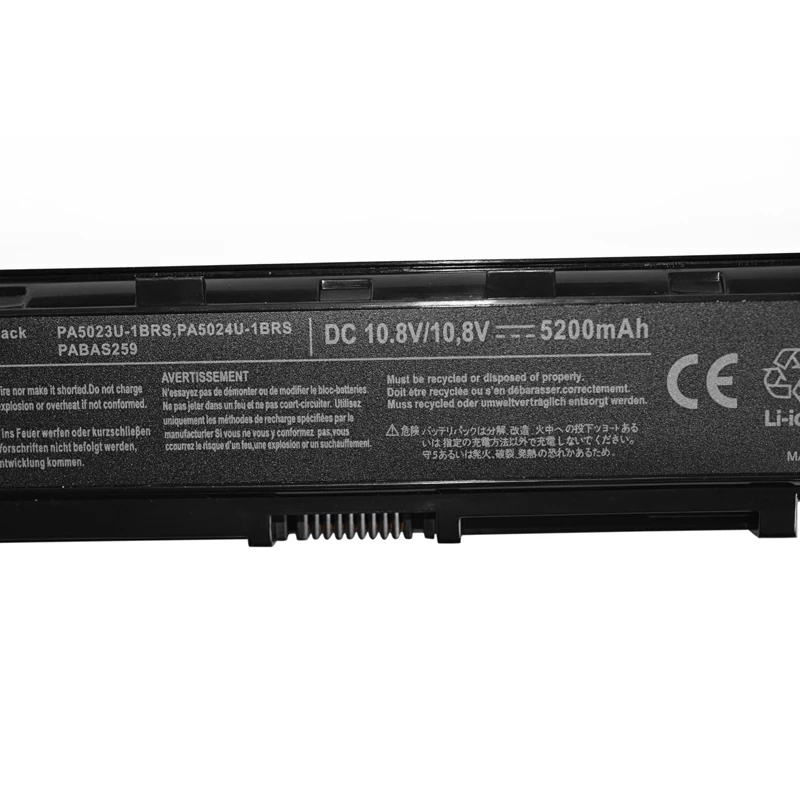 Аккумулятор Apexway для ноутбука TOSHIBA Satellite C800 C805 C840 C850 C855 C870 L800 L805 L830 L835 L840 L850 L855
