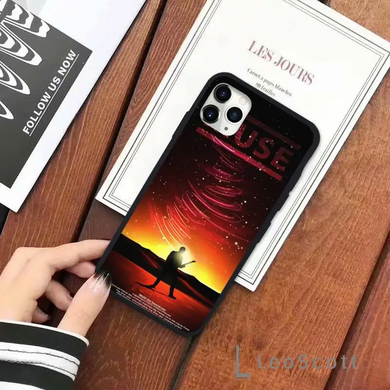 

MUSE rock band music cool Phone Cases for iPhone 11 12 pro XS MAX 8 7 6 6S Plus X 5S SE 2020 XR Soft silicone Funda capa