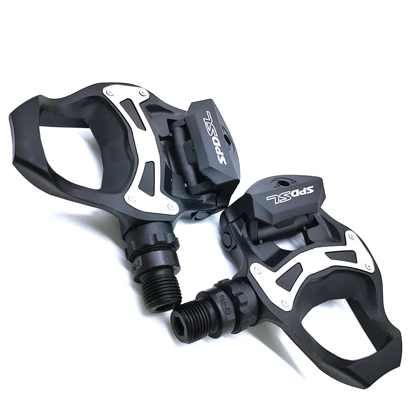 Новый PD R550 SPD SL углерода композитная дорожный педали w/утки|road pedals|pedal pedalescarbon road