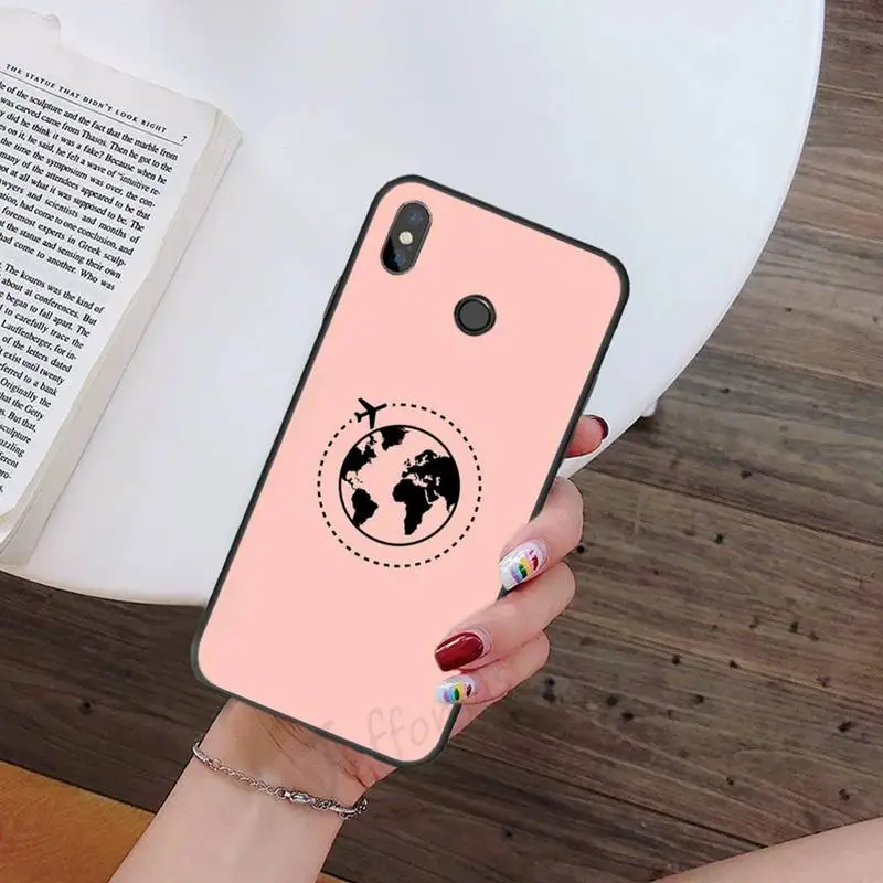 

Aircraft Moon cute cartoon Phone Case For Xiaomi Redmi 7 9t a3 9se k20 mi8 max3 lite 9 note 8 9s 10 pro