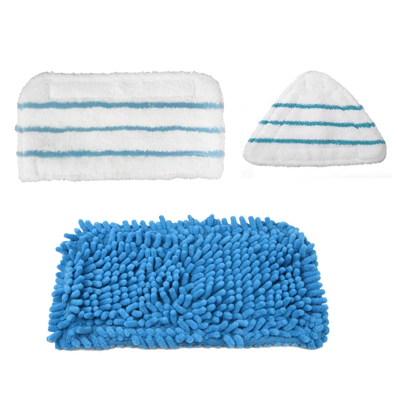 

3 Pcs Set Steam Mop Cloth Pad For Black+Decker Steam Mop FSM1610 FSM1630 FSMH13E5 FSMH1321-A9 FSM1616 HSM13E1 HSMC1321