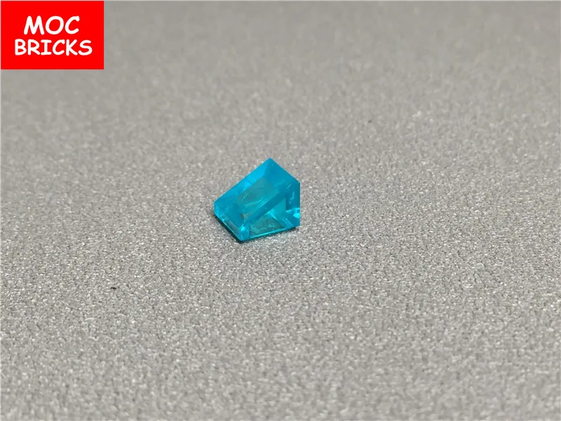 200 шт./лот MOC кирпичи сделай сам красочные склоны 1x1 новая модель с 50746 развивающие