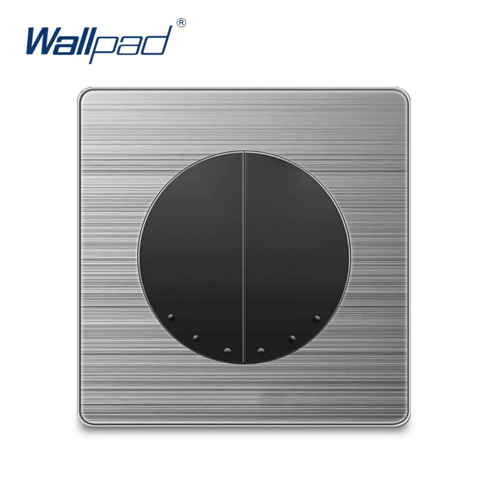 Настенный 3 сторонний настенный светильник Wallpad 2 Gang переключатель клавишная