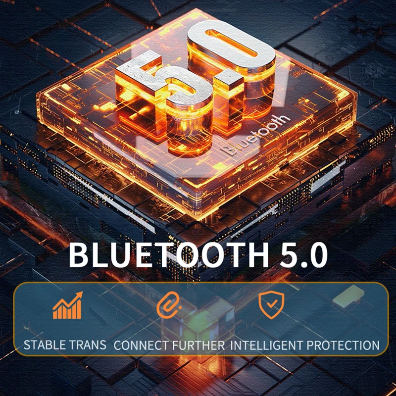 Наушники вкладыши TWS Bluetooth наушники Беспроводной С микрофоном светодиодный