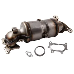 674 986 manifold catalytic converter for honda civic 1 8 l 2006 2010 r18a1 i4 exhaust free global shipping