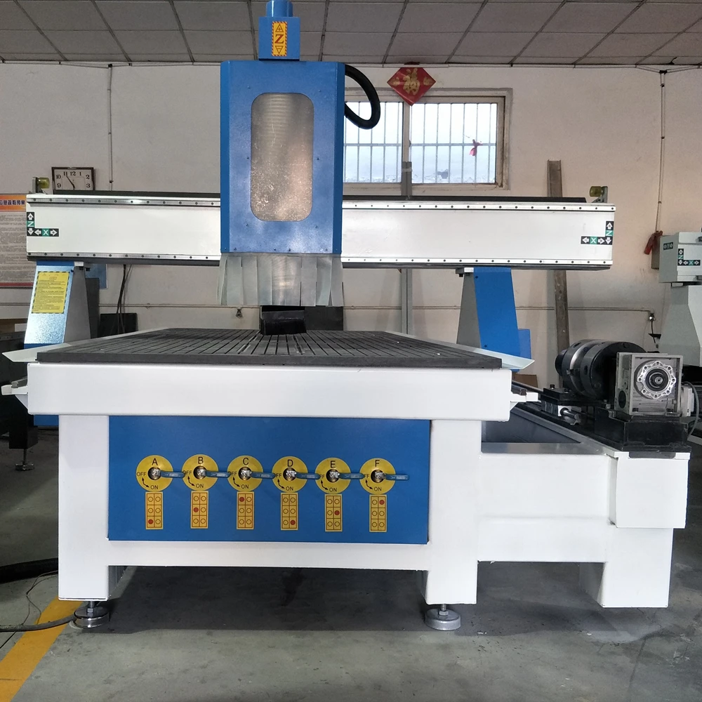 Оборудование для изготовления мебели фрезерный станок с ЧПУ 4 оси Фрезы 1325 машина