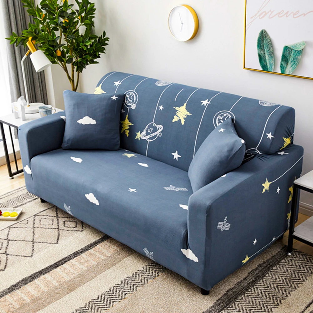 SearchI Stretch Slipcovers Sectional Elastic Sofa Cover Living Room Home Couch L shape Armchair Decor |