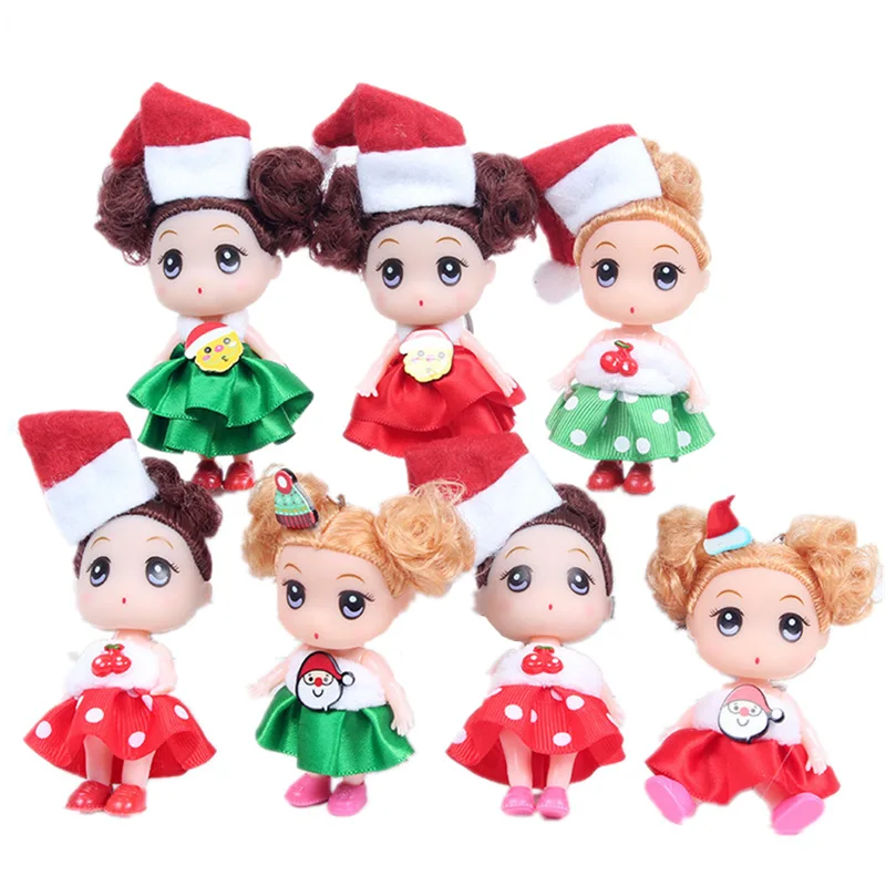 Новогодняя спутанная кукла принцессы невесты 9 см брелок для ключей полных детей