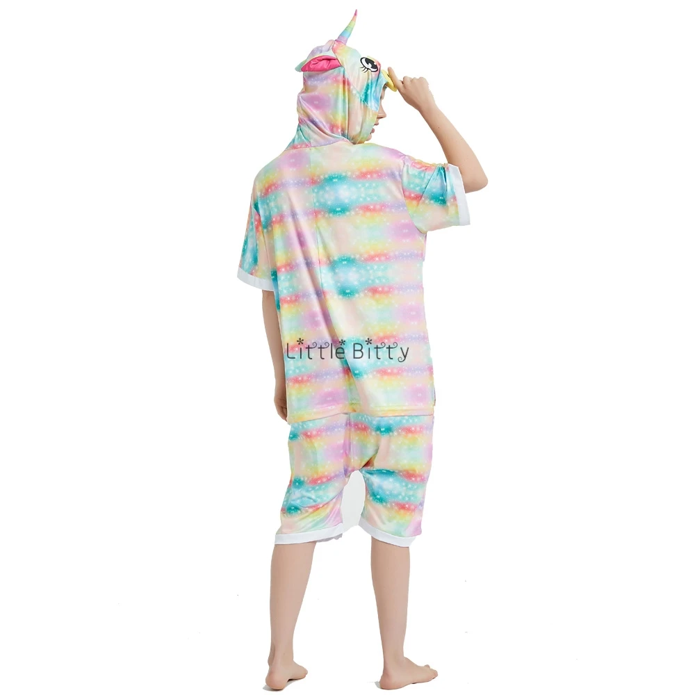 Кигуруми пижамы для мамы и детей комбинезон милая цельная Пижама пижама с