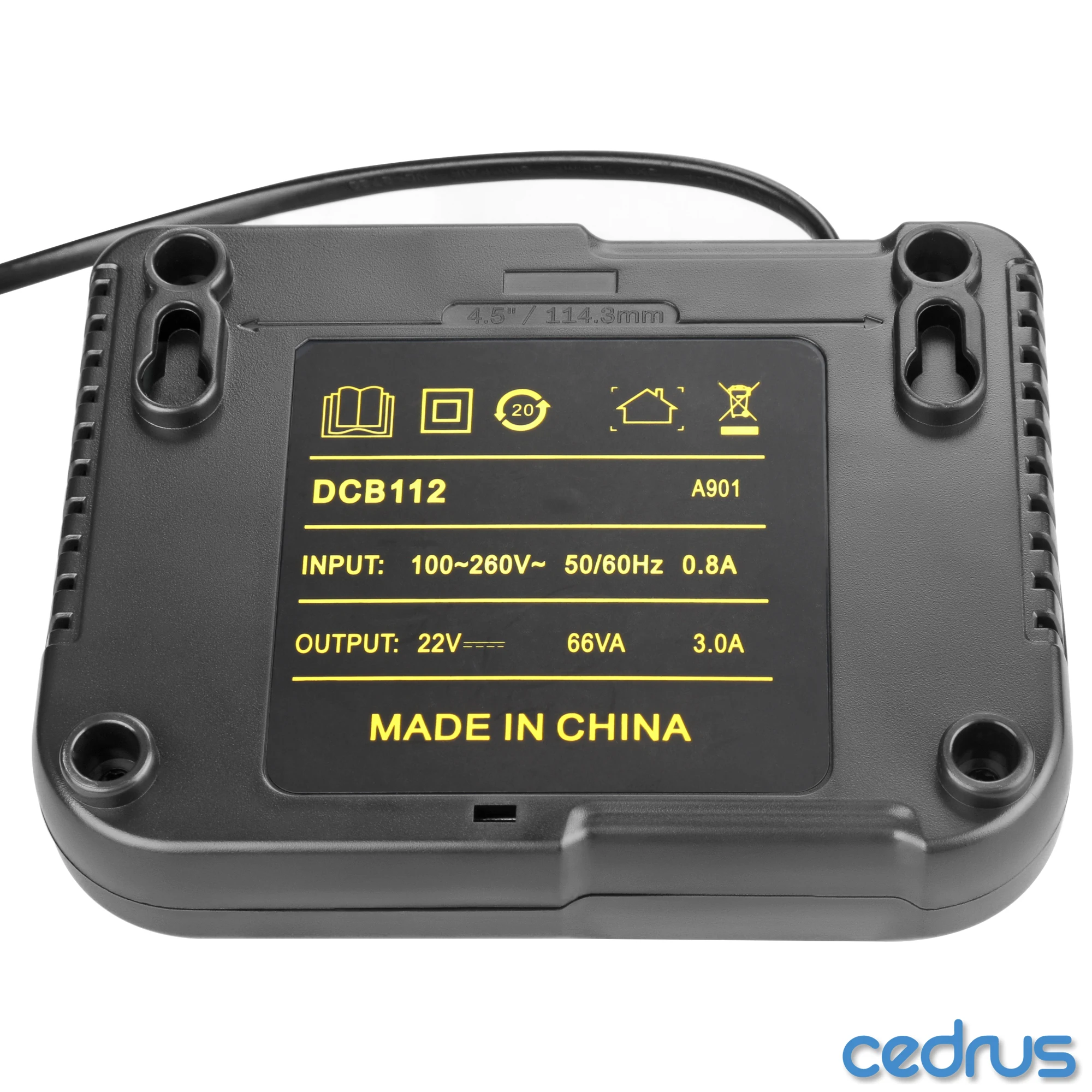 

Cedrus 20V 6.0Ah Battery power tool Replacement For DeWalt DCB184 DCB181 DCB182 DCB200 20V 6Ah Battery