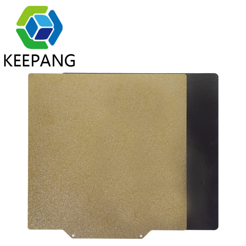 

3D Printer KP3S PEI Spring Steel Sheet Refined Powder coated PEI Textured Sticker With Magnetic Base 180mm