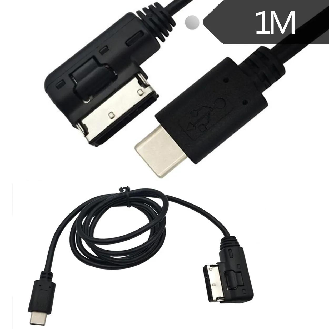 

Кабель USB 3,1 Type-C/Media In AMI MDI для зарядки VW AUDI Q5 Q7 1 м/100 см/3 фута
