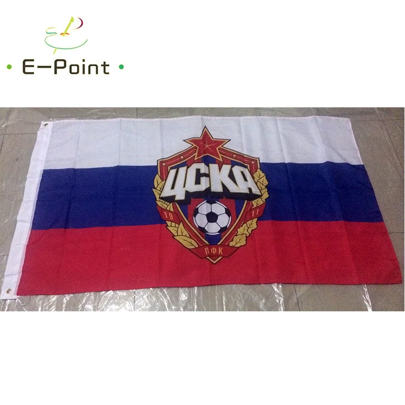 Россия, PFC ЦСКА, Москва, 3 фута* 5 футов(90*150 см), размер, рождественские украшения для дома, флаг, баннер, тип F, подарки