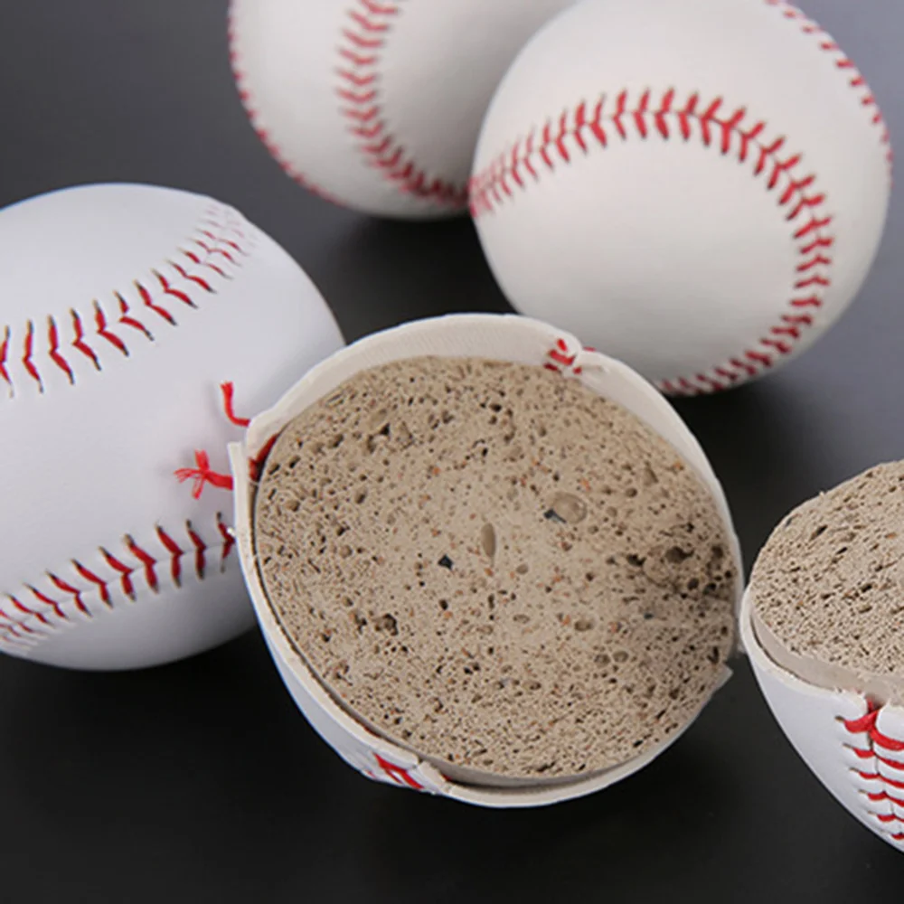 

2PCS Type Training Baseball Filling Baseball Outdoor Sports Baseball Portable Hitting Practice Baseball for
