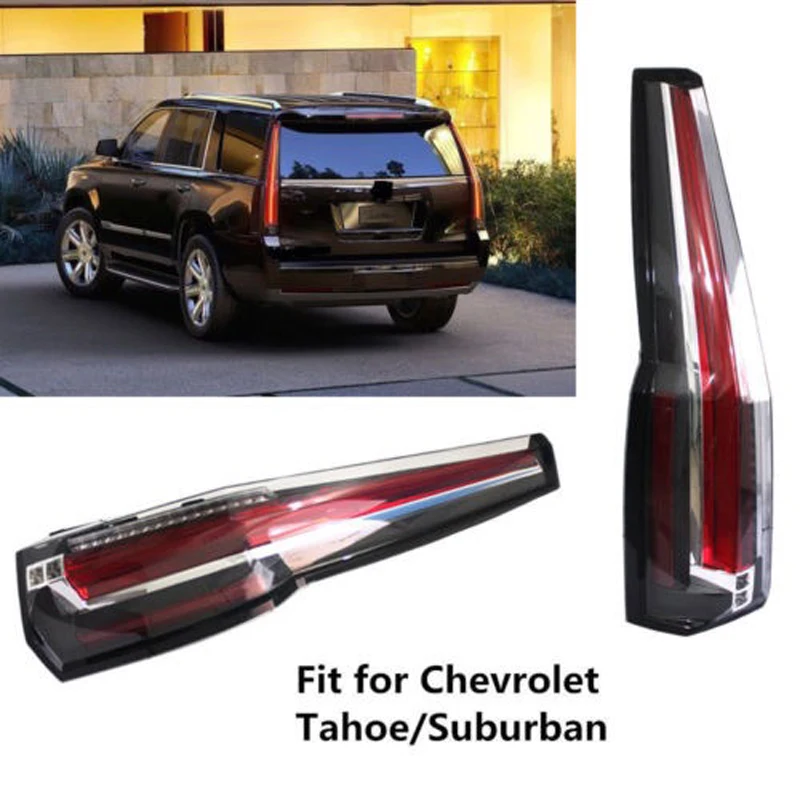 Задний светильник s задний фонарь Escalade стиль для Chevrolet Suburban Tahoe- задний светильник s задний фонарь тормозной светильник