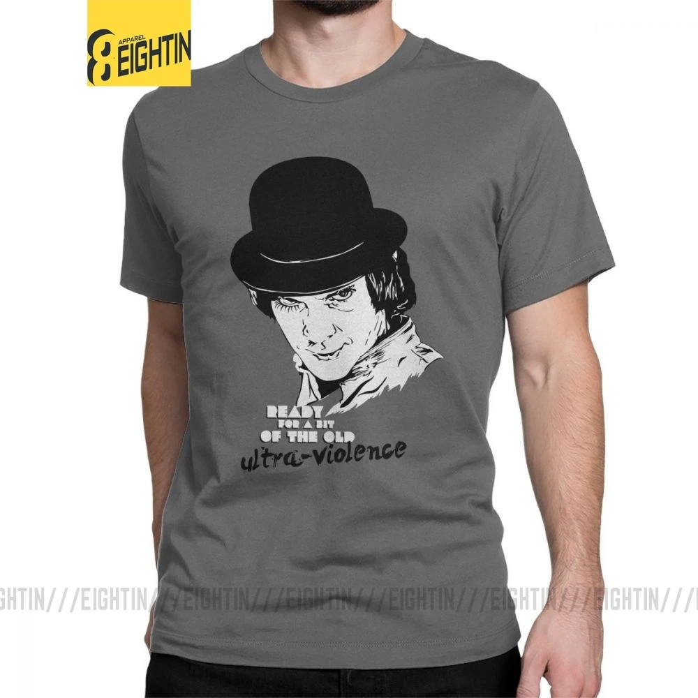 Alex A Clockwork оранжевая Футболка мужская хлопковая Винтажная Burgess Droogs Anthony Milk