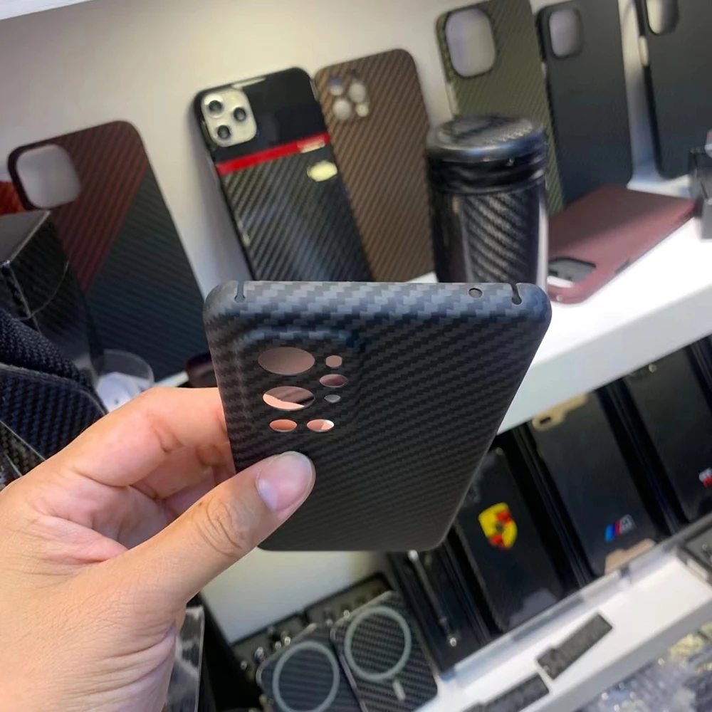 Cena Qadir Oryginalna Obudowa Z Włókna Węglowego Do OnePlus 9 Pro, Ultra-cienka Lekka ForOnePlus 9 R Trwała, Odporna Na Upadek Obudowa Na Telefon