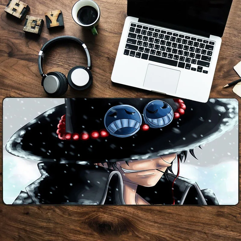 

One Piece Desk Pad Large Mouse Pad Gamer Waterproof PU Leather Desk Mat Computer Keyboard