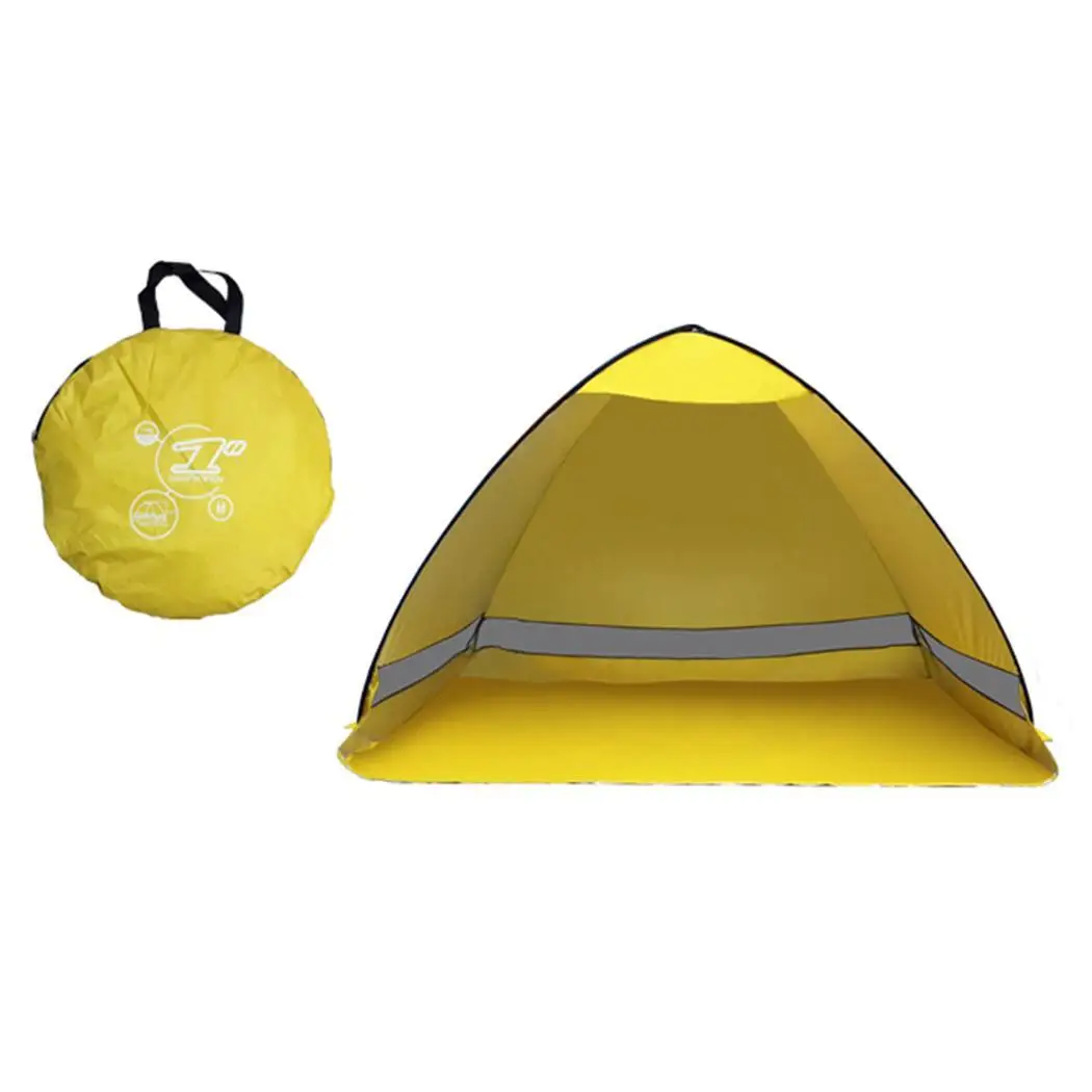 Наружные кемпинговые палатки 2 человека Пляжная палатка полностью