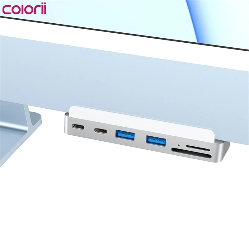 

USB C DOCKING FOR iMAC 2021 with 4K@60Hz HDMI USB 3.0 card reader