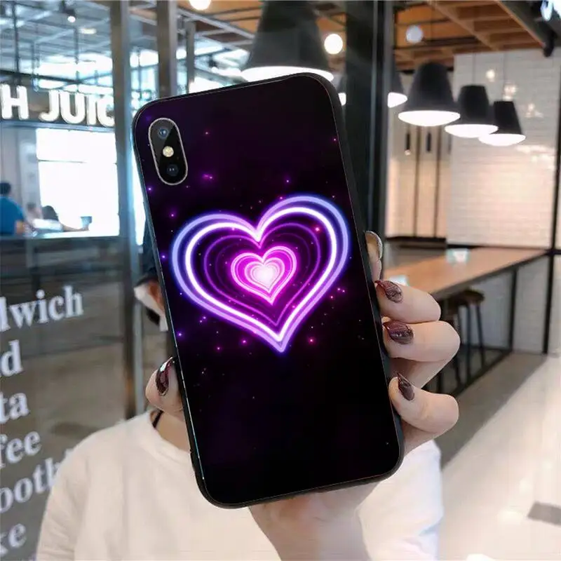 

Love Heart Couples Phone Case for iPhone 11 12 pro XS MAX 8 7 6 6S Plus X 5S SE 2020 mini