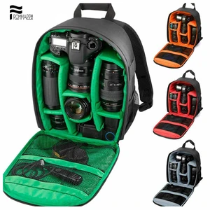 video digital dslr bag multi functional camera backpack waterproof outdoor camera photo bag case for nikonfor canon free global shipping