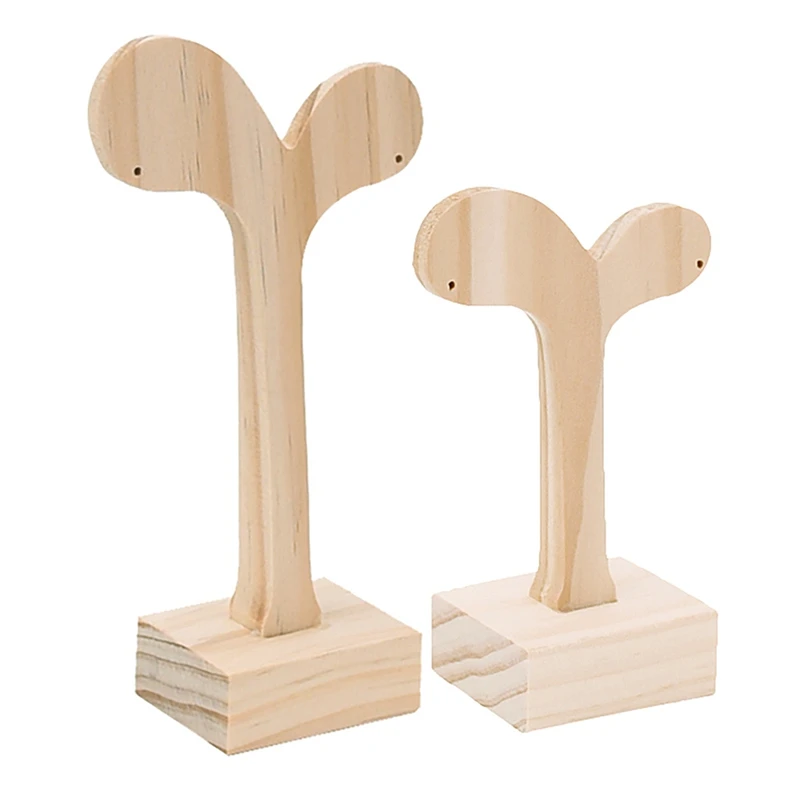 

Earrings Shelf Jewelry Display Rack T Shape Stand Show Universal Professional Showcase Earrings Display Stand