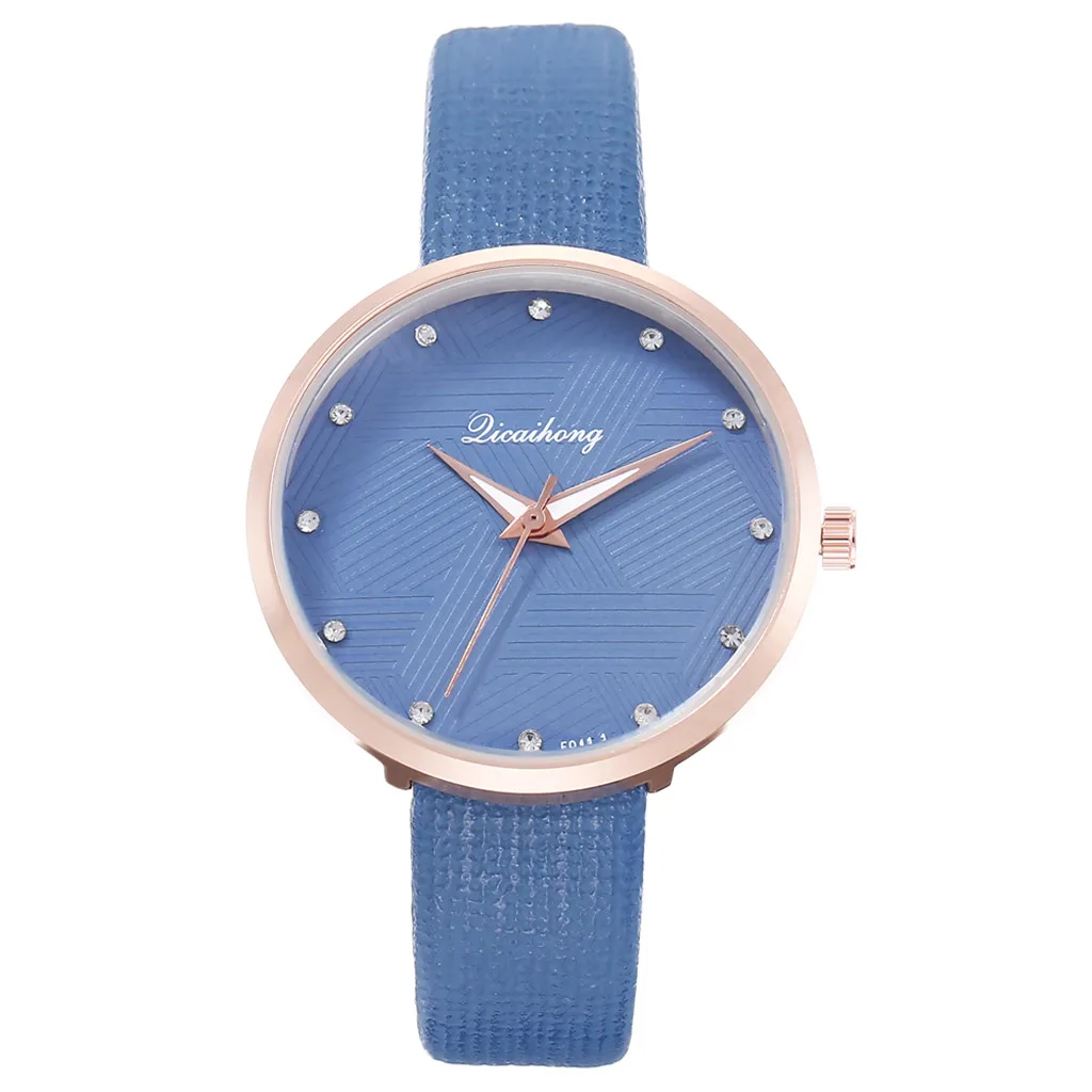 Женские часы с геометрическим рисунком модные ремнем женские reloj mujer relogio feminino