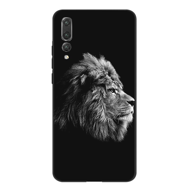 Мобильный Силиконовый чехол для телефона Honor Note 10 View 20 6A 7A 7C 7X8 8X 8C 9X9 Lite Pro Cover Lion Animal