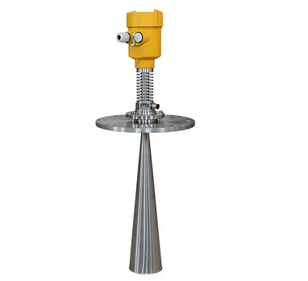 

Pulse radar level meter for the level measurement of water and oil