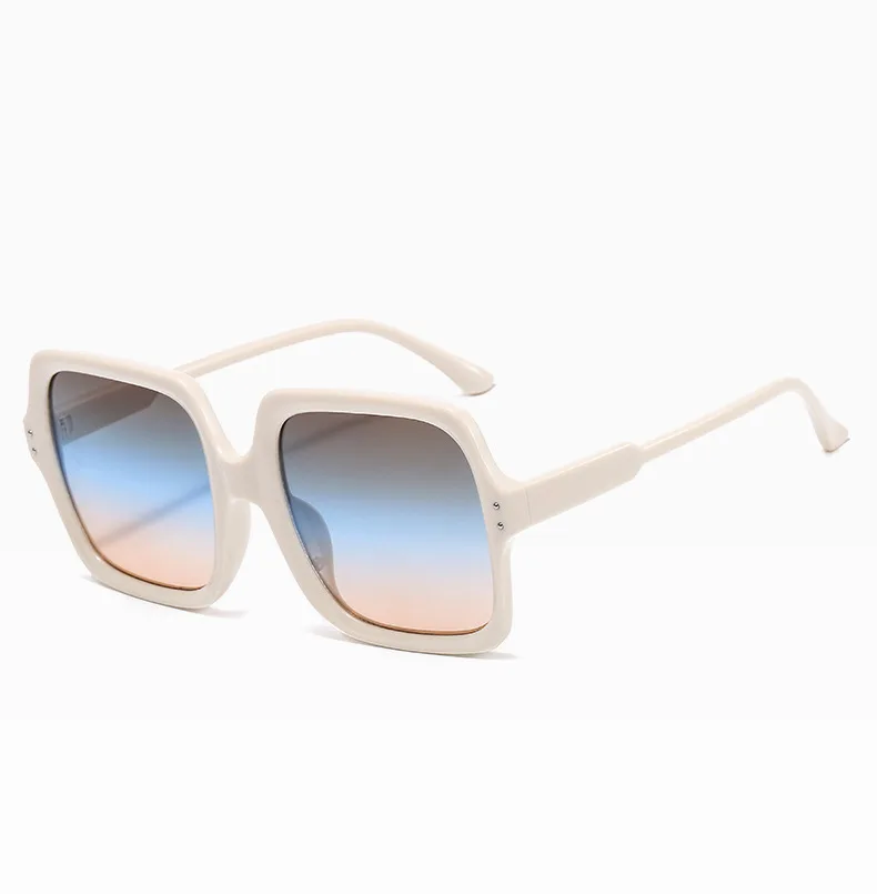 

Vintage Oversize Square Sunglasses Women Luxury Brand Big Frame Women Sun Glasses Black Fashion Gradient Female Glasses