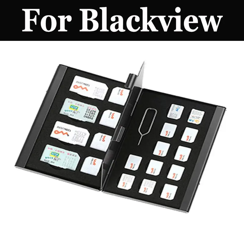 

Aluminum Portable SIM Micro Pin SIM Card Nano Memory Card For Blackview R6 Lite P6000 P2 Lite BV7000 Pro A20 S6 BV9600 Pro