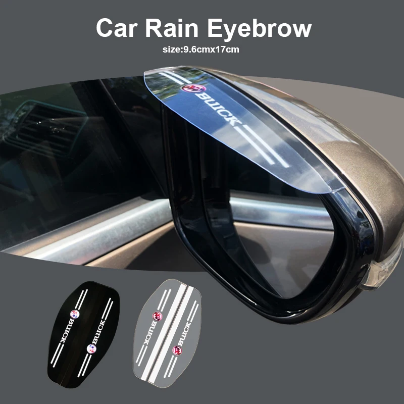 

2pcs Car Rearview Mirror Rain Eyebrow Stickers for Geelys Lc Ec7 Atlas Tx Fc Vision Gc2 Ck 3 Ec8 Atlas Sx11 Mk Car Accessories