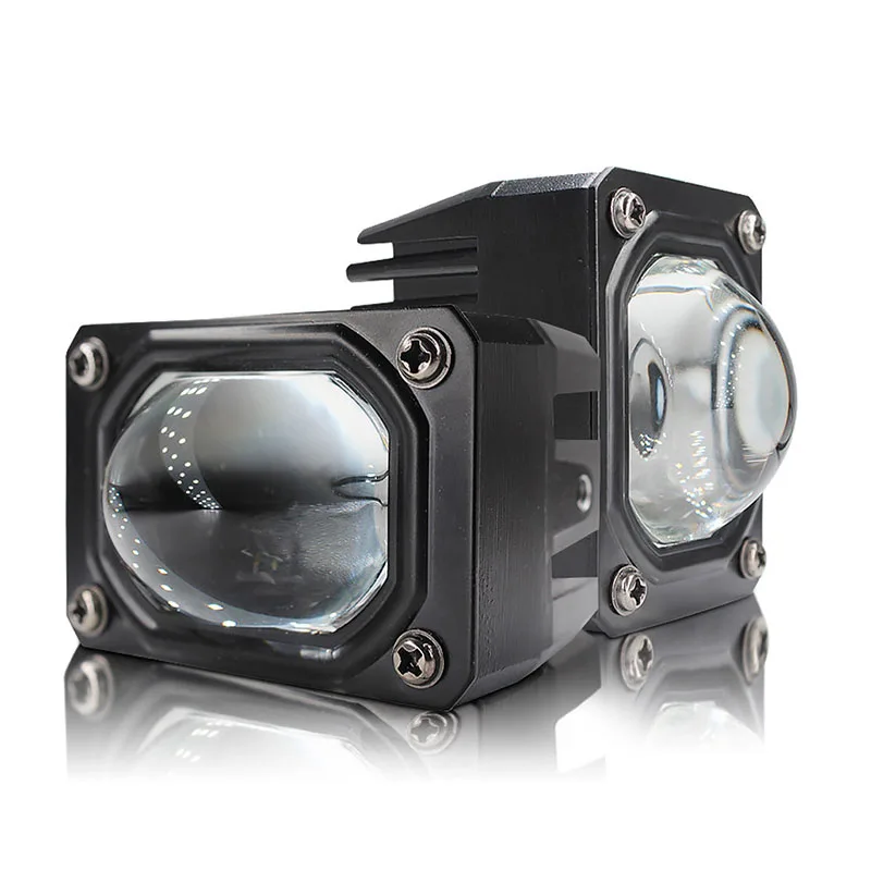 Светодиодный внешний фонарь для автомобильного мотоцикла двухцветная линза