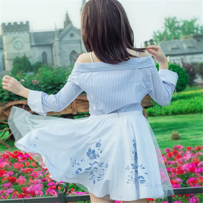 Новинка 2020 повседневное милое платье для девочек костюмы косплей на Хэллоуин с