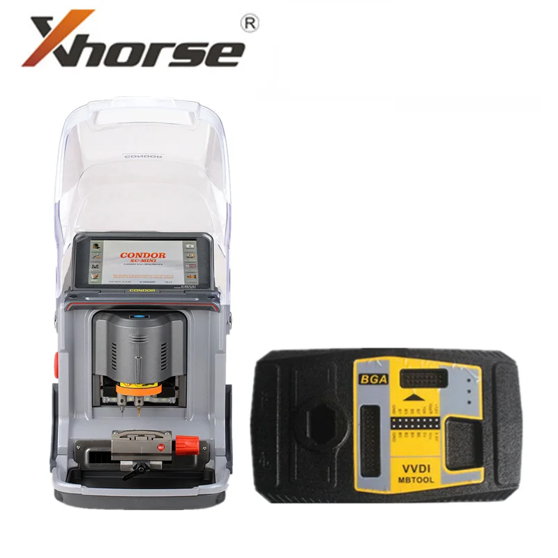 Новейший Xhorse Condor Мини плюс режущий станок с VVDI MB BGA инструмент