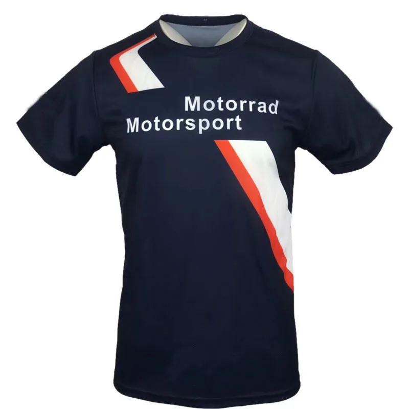 

For BMW Motorrad Motorsport Blue Quick Dry Men's T-shirt Motorcycle Motocross MTB BMX Bike Racing Motorcycle Summer Short Sleeve