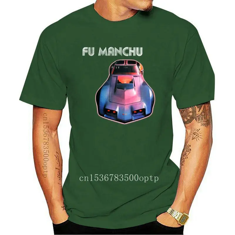 

Дизайнерская мужская черная футболка с рисунком группы Fu Manchu Return To Earth альбом Обложка Мужская футболка Размер S-3XL Хлопок Спортивные топы Фут...