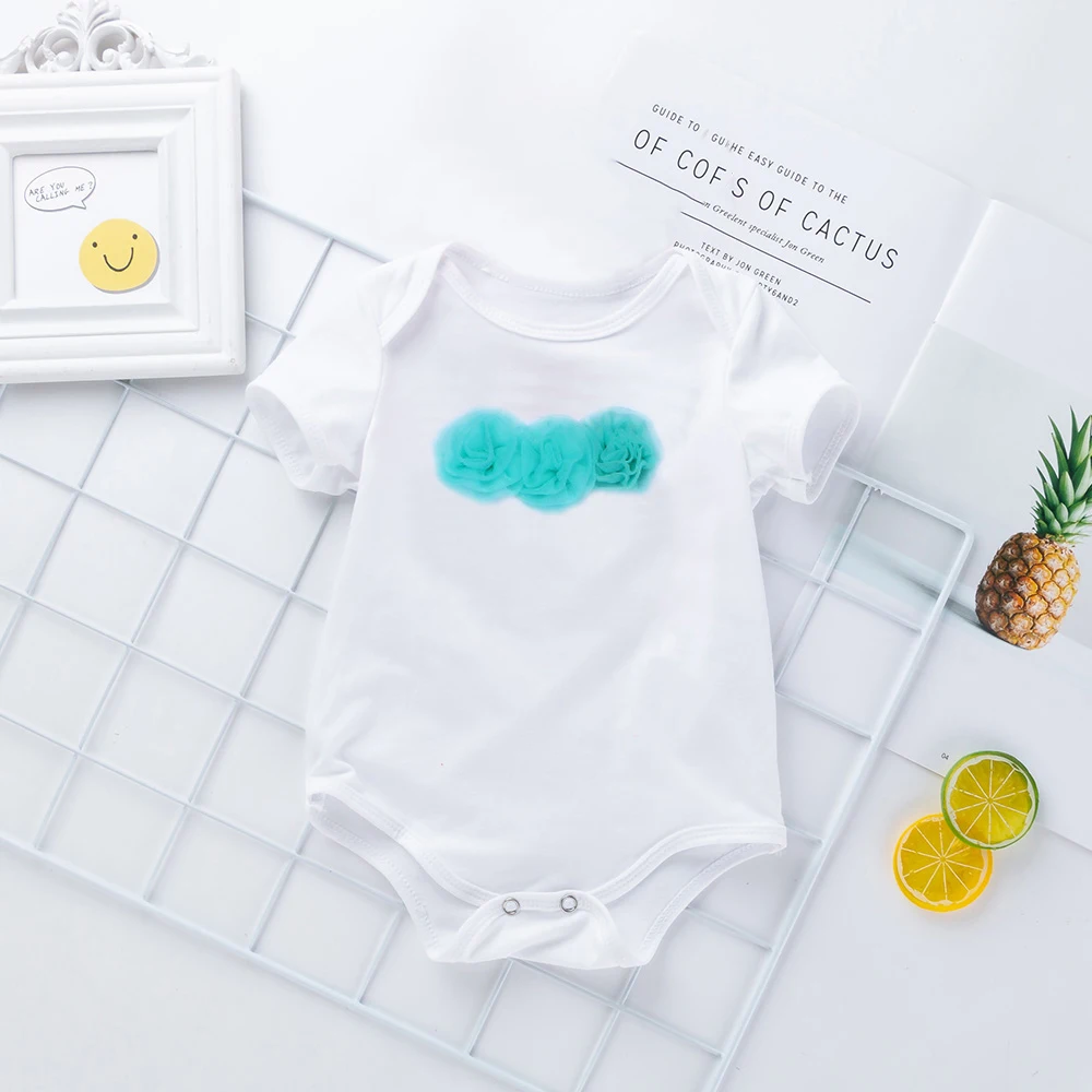 Одежда для новорожденных девочек с цветочным рисунком ползунки боди малышей