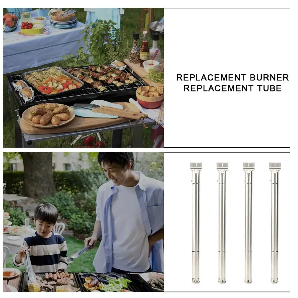 4x барбекю газовый гриль для запасные части трубы из нержавеющей стали горелки