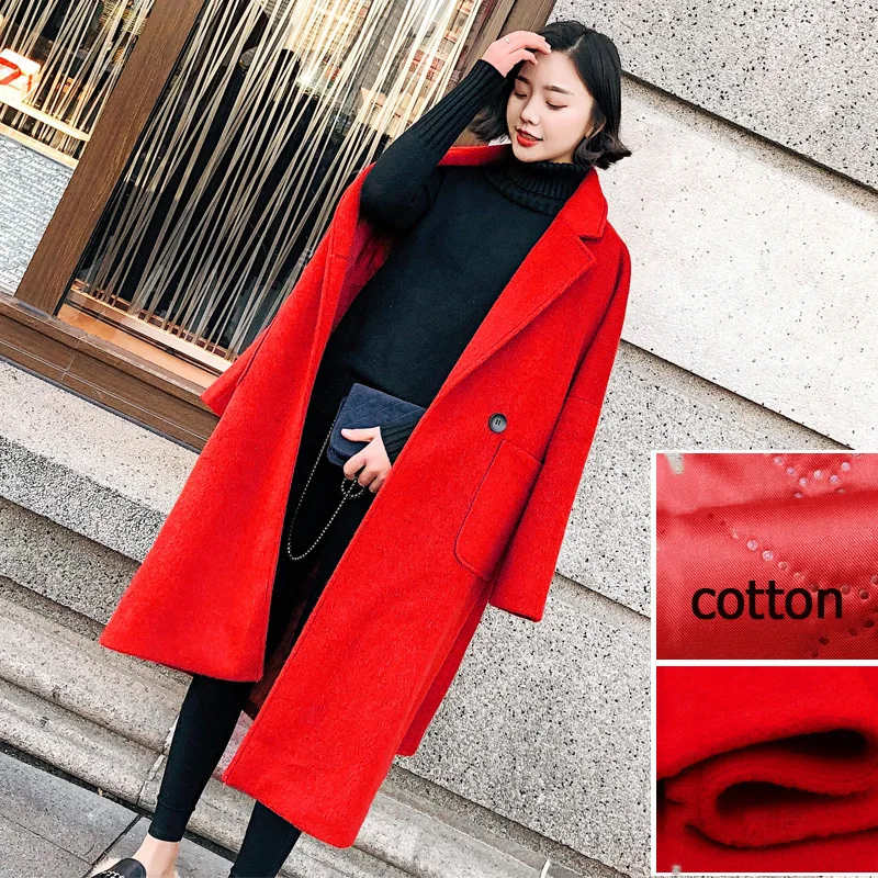 Новый бренд 2020 зимняя теплая хлопковая стеганая куртка Женское шерстяное пальто