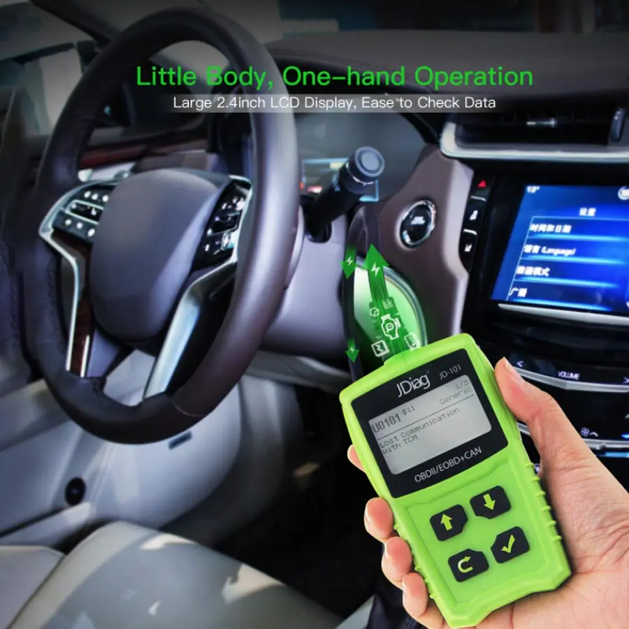 2019 сканер OBD2 автомобильный диагностический инструмент считыватель кодов Creader