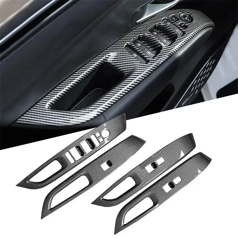 

Для Hyundai Tucson NX4 2021 2022 Внутренняя дверь окно стекло переключатели кнопки крышка подлокотник рамка отделка панели аксессуары для стайлинга ав...